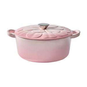 Baccarat Le Connoisseur 25cm 3.9l Round French Oven With Lid Flower