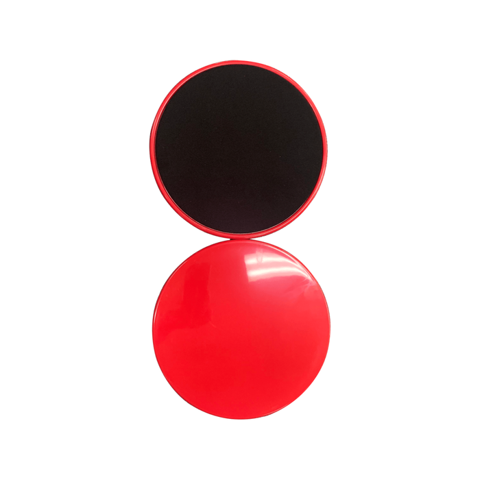 Red Fitness Sliding Discs