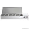 FED-X Salad Bench with Stainless Steel Lid