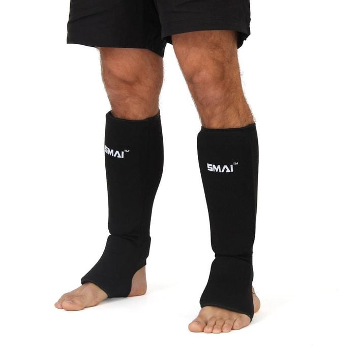 Smai Shin Instep - Elastic - Xl / White