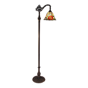 G&g Rosita Edwardian Tiffany Floor Lamp