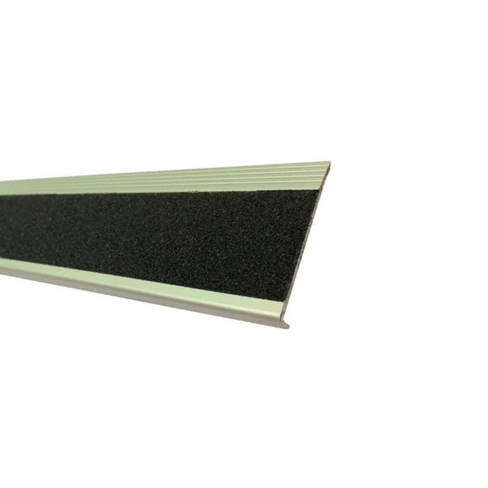 Brutus 75 x 10 x 1200mm Black Aluminium Stair Tread