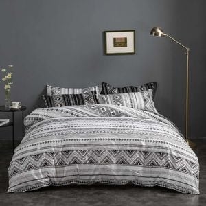 Fabric Fantastic Tugo Reversible Super King Size Quilt/doona/duvet Cover Set