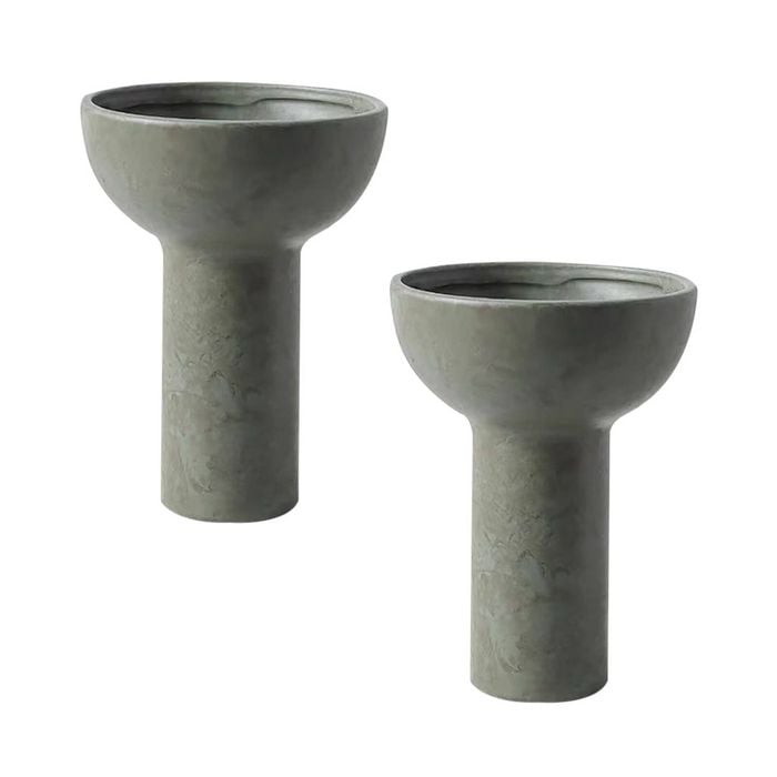 SOGA 2X 15x19.5cm Nordic Ceramic Vase Set