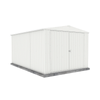 Absco Sheds 3.00 x 4.48 x 2.30m Surfmist Double Door Highlander Garden Shed 