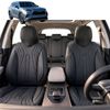 Australian Goose Front Seat Covers for Toyota Kluger 2021 - Current (XU70) - PU Leather, Black (2pc)