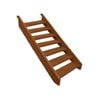 1200mm Stair Kit Merbau 7 Tread