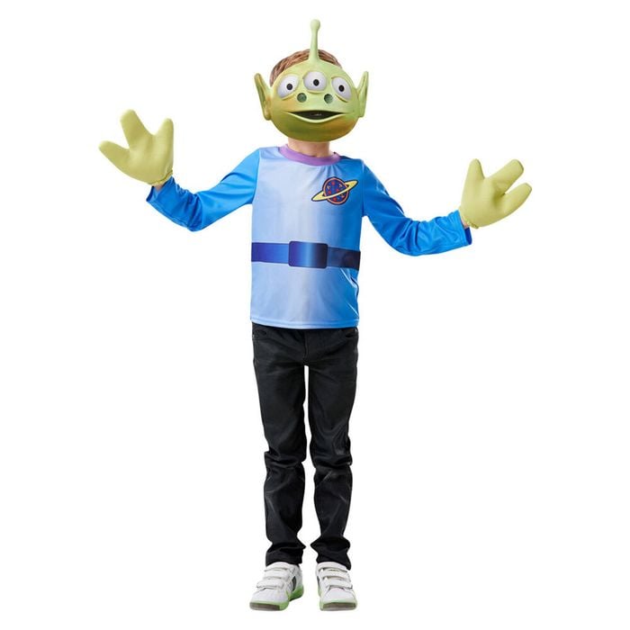 Disney Pixar Alien Character Toy Story 4 Dress Up Party Costume Size Kids 3-6yrs