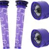 [4 Pack] Tavice Filters Compatible With Dyson V6 Vacuum Cleaners | 2x Pre-filters And 2x Hepa Post-filters | Replaces P