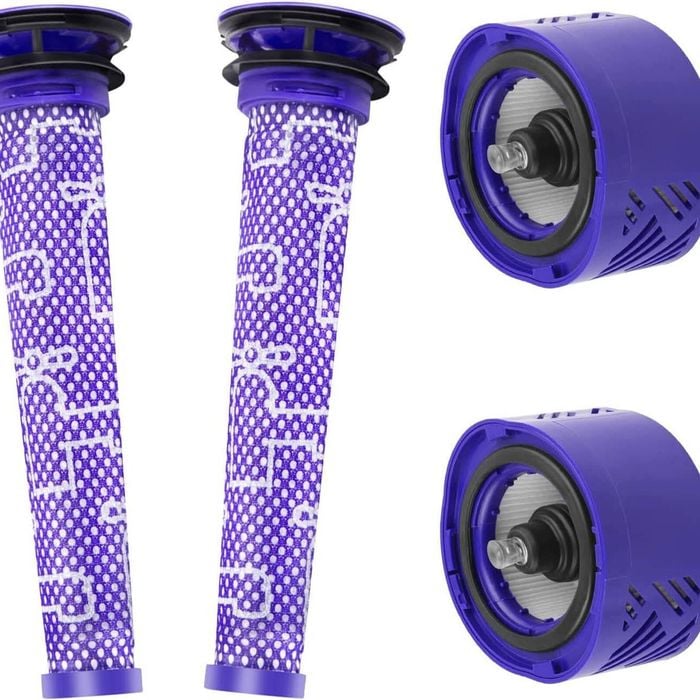 [4 Pack] Tavice Filters Compatible With Dyson V6 Vacuum Cleaners | 2x Pre-filters And 2x Hepa Post-filters | Replaces P