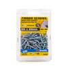 Zenith 8g x 25mm Zinc Plated Hinge-Long Thread Timber Screws - 100 Pack