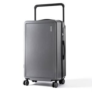 Wanderlite 28" Wide Handle Luggage Suitcase Travel Tsa Lock Anthracite Grey