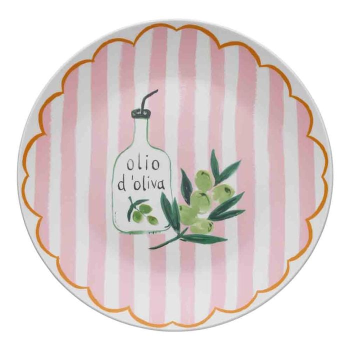 Porto Cucina Round Platter 30cm - Olive