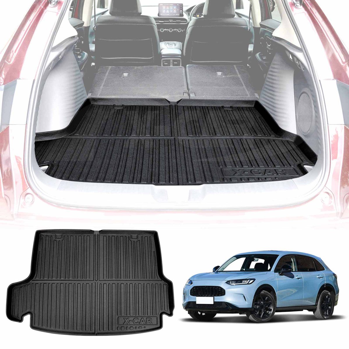 Boot Liner for Honda ZR-V ZRV 2023-2025 Heavy Duty Cargo Trunk Mat 3D ...