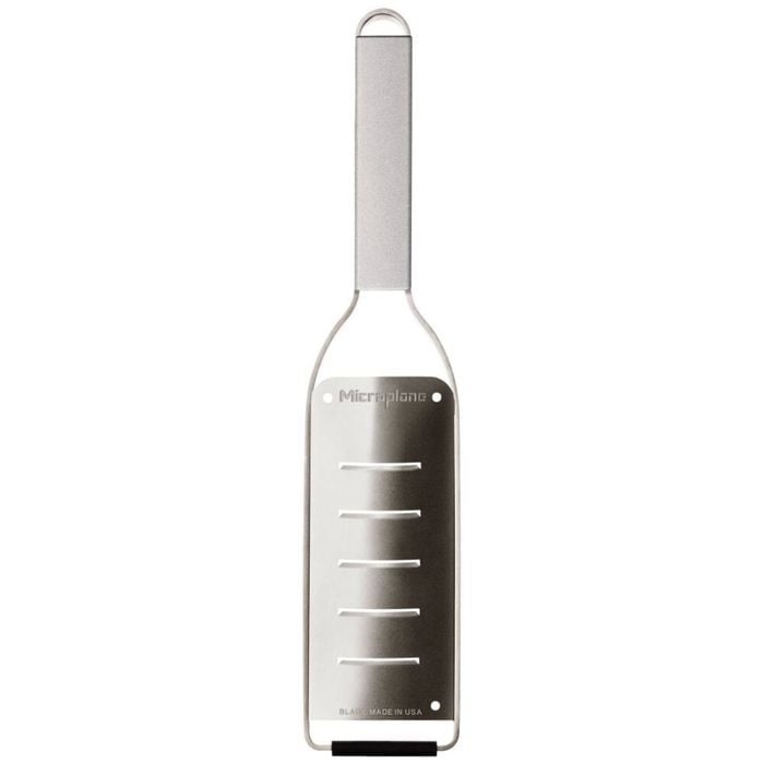 Microplane Professional Grade Large Shaving Grater Stainless Steel Silver