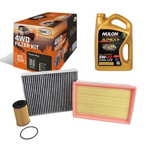 Oil(w/o Relief) Air Cabin Filter Kit +oil For Holden Barina Tm 1.6l F16d4 11~19