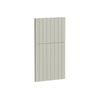 Kaboodle 400mm Pistachio V-Groove Wastebin Panels - 2 Pack