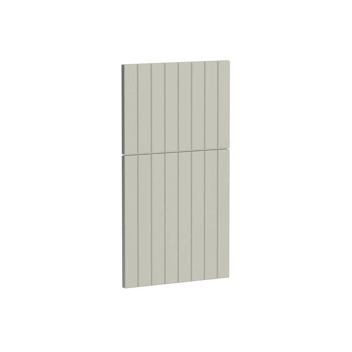 Kaboodle 400mm Pistachio V-Groove Wastebin Panels - 2 Pack