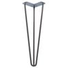 Taskmaster 400 x 10mm Black Nickel Steel Hairpin 3 Leg