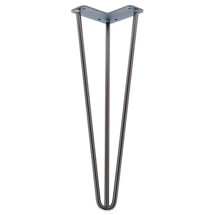 Taskmaster 400 x 10mm Black Nickel Steel Hairpin 3 Leg