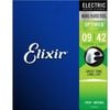 Elixir #19002 Electric Guitar String Optiweb Steel 9-42 Super Light