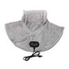 NNEOBA USB Electric Heating Shoulder & Neck Massager Thermal Compress Wrap Grey