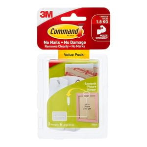 Command™ Sawtooth Picture Hangers - Value Pack