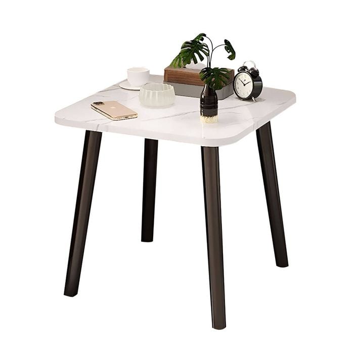 SOGA 40cm White Ceramic Table