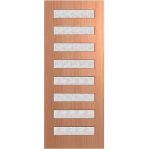 Hume 2040 x 820 x 40mm Entrance Door Nexus SPM NEX38 - Rice Paper