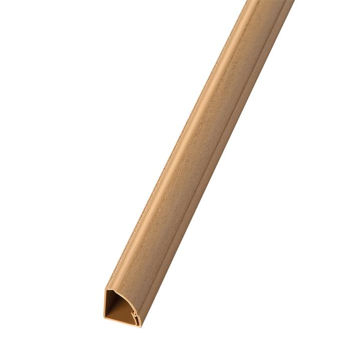 D-Line Conduit Trunking 22x22mm 1/4 Round   2m