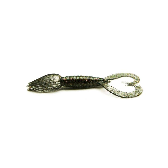 Keitech Little Spider 3" Scented Soft Plastic Fishing Lure 304S Chameleon Smoke