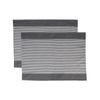 Nicola Spring Cotton Tea Towels - 70cm x 50cm - Pinstripe - Pack of 2
