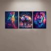3pcs Spectacular Beach View Window Print 100% Australian Made 3 x 40x60cm (Metal Print)