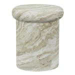 Cooper & Co. Luna 38cm MgO Stool Green Marble Look