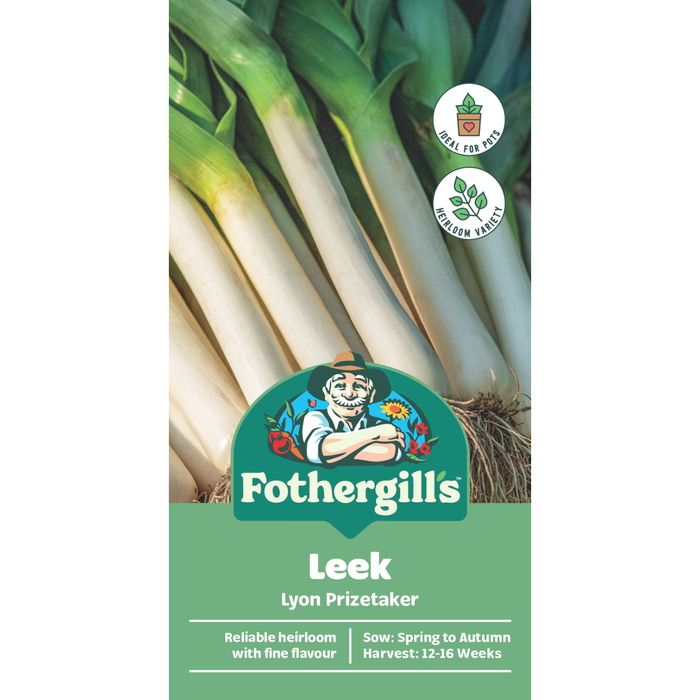Fothergill's Lyon Prizetaker Leek Vegetable Seeds