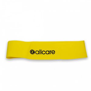 Resistance Band Loop for Exercise - 23.5cm Single Loop - Yellow - Light