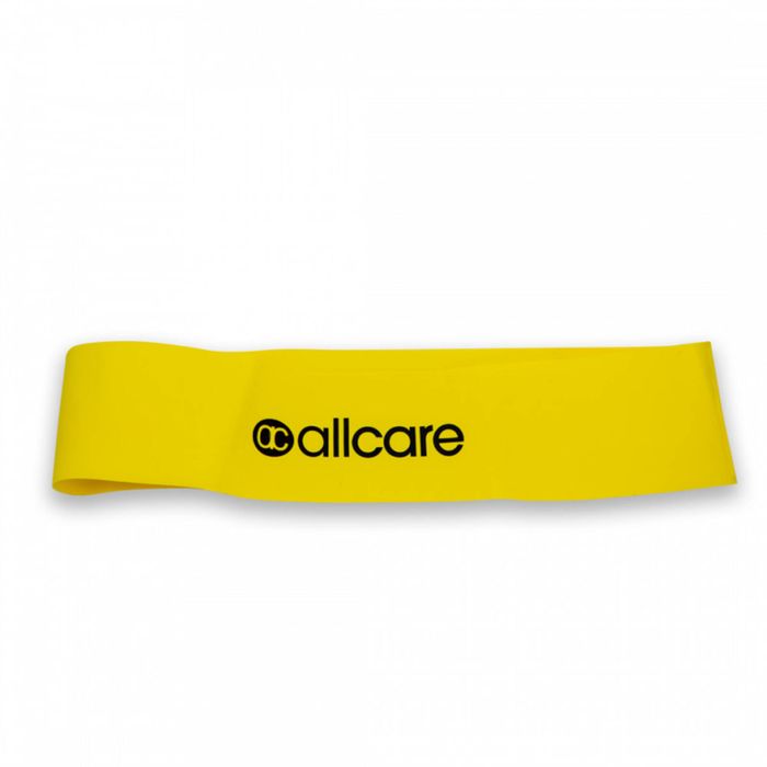 Resistance Band Loop for Exercise - 23.5cm Single Loop - Yellow - Light
