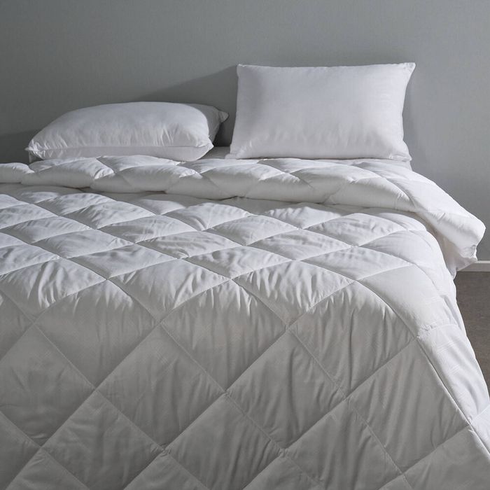Canningvale Double Bed Hypoallergenic Down Alternative Quilt WHT Blanket/Bedding