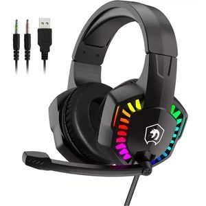 NNETM Wired Gaming Headset with RGB Lights