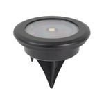 Click 6cm 10 Lumens Bailey Solar LED Disc Light - Pack of 8