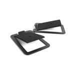 Kanto S4 Angled Desktop Speaker Stands for Midsize Speakers - Pair, Black