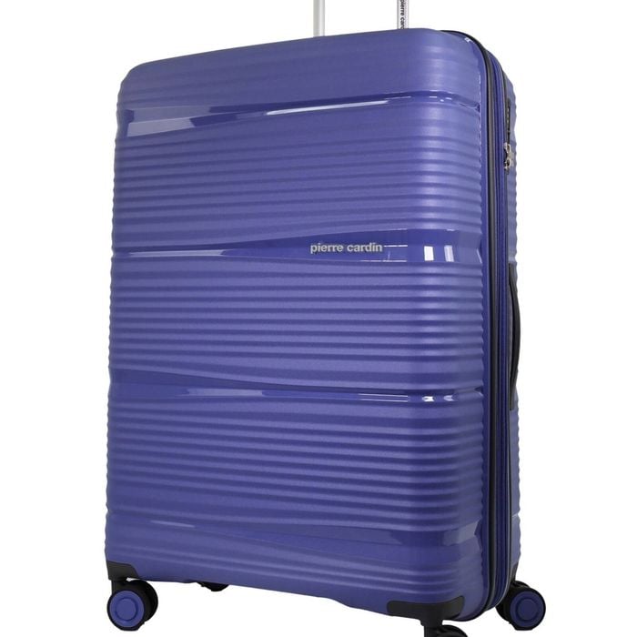Pierre Cardin Normandy Large 123l Hard Shell Case Suitcase Travel Luggage Lilac