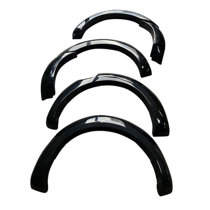 Black With Sensor Holes Fender Flares For Ford Ranger Px3 2018-2022