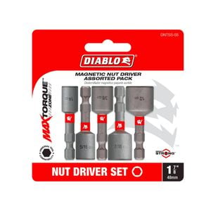 Diablo Nutsetter 1-7/8" Set 5 Piece