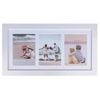 Frankie & Me Wooden Collage 5x7'' Triple Picture Frame Home/Office Decor White