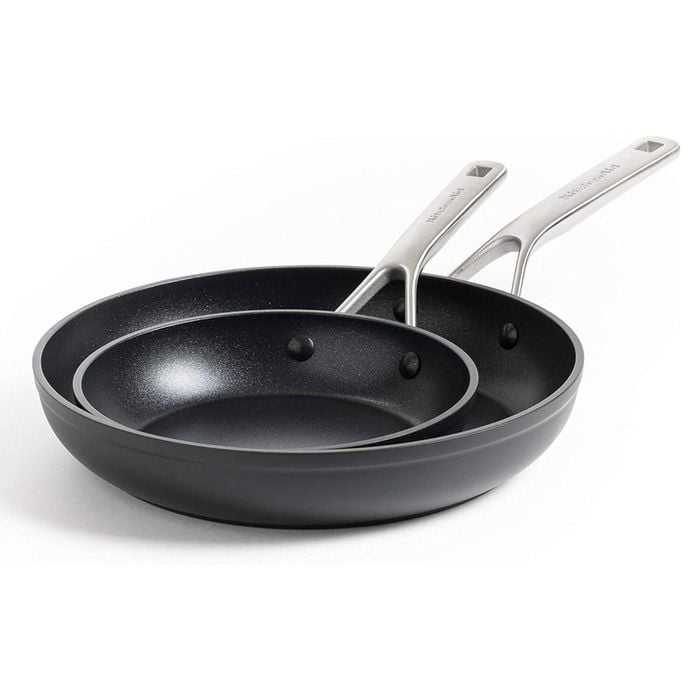 2pc KitchenAid Forged Hardened Frypan Set Home Kitchen Cookware