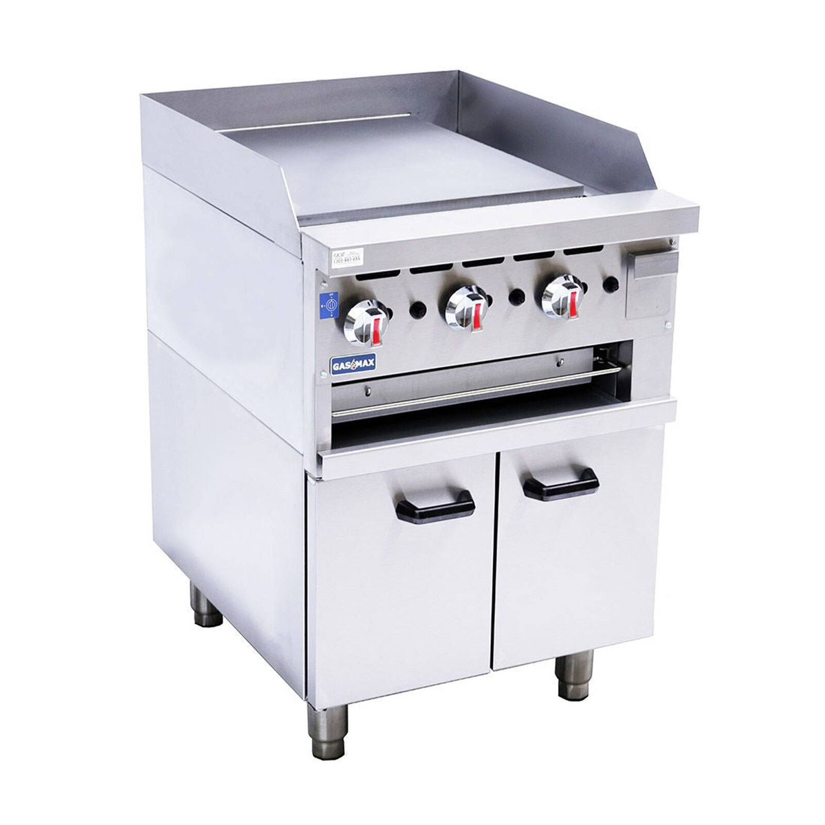 GGS-24LPG Gas Griddle and Gas Toaster with Cabinet - Bunnings Australia