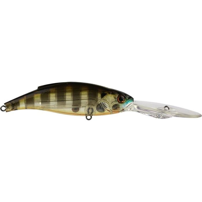 Atomic Hardz Shiner 85 Double Deep Fishing Lure Ghost Gill Brown