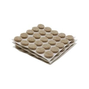 Surface Gard 10mm Beige Round Felt 75pcs