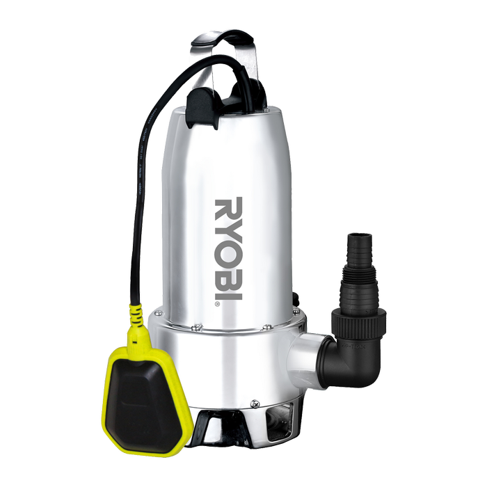 Ryobi 1000W Stainless Steel Submersible Pump RACSUP32
